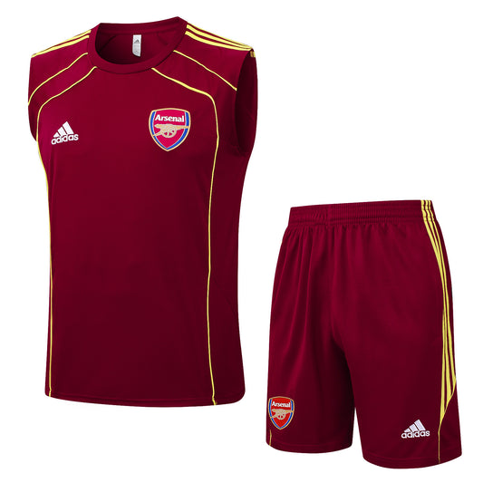 Arsenal Dark Red and Yellow